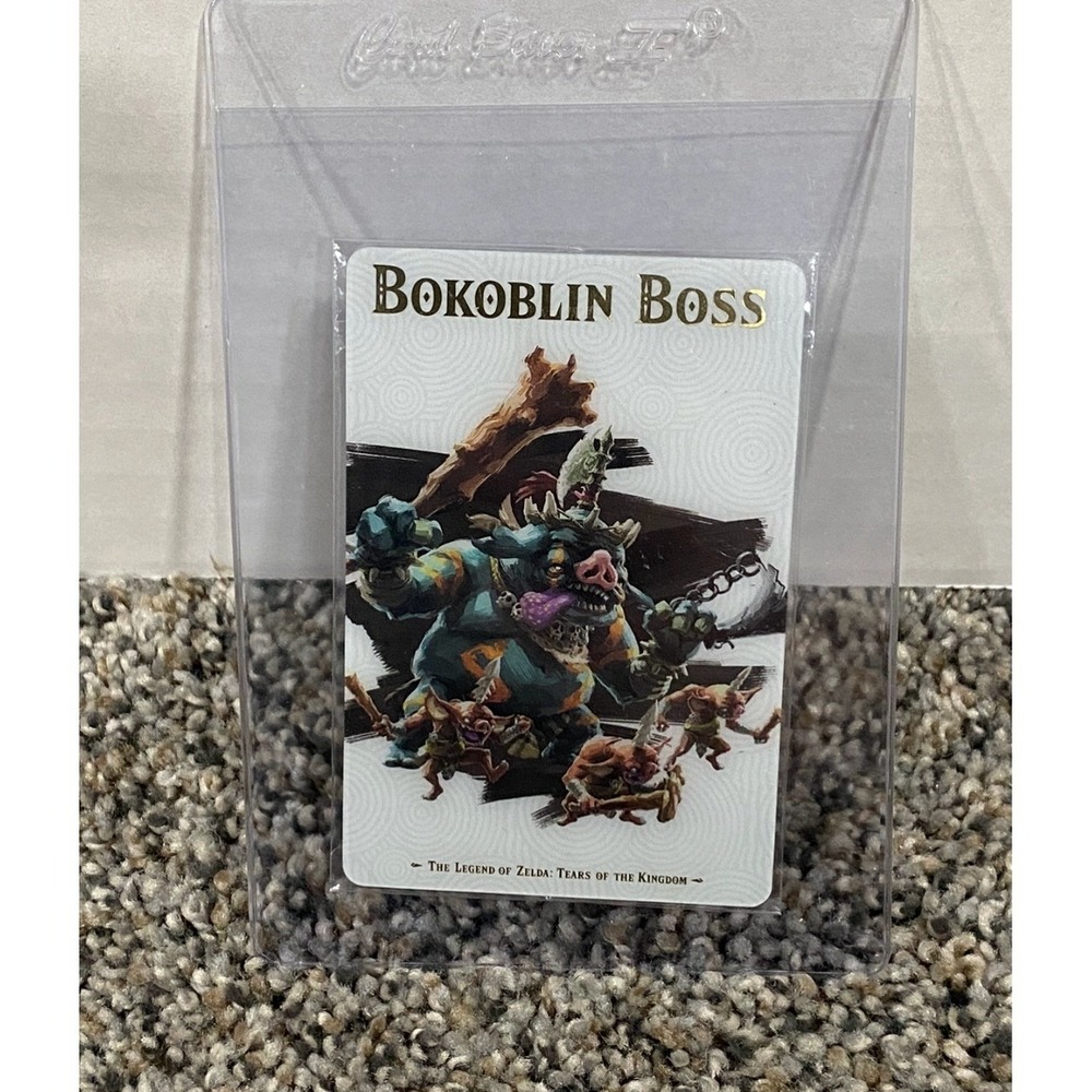 Nintendo Trading Card Bokoblin Boss Zelda Tears Kingdom